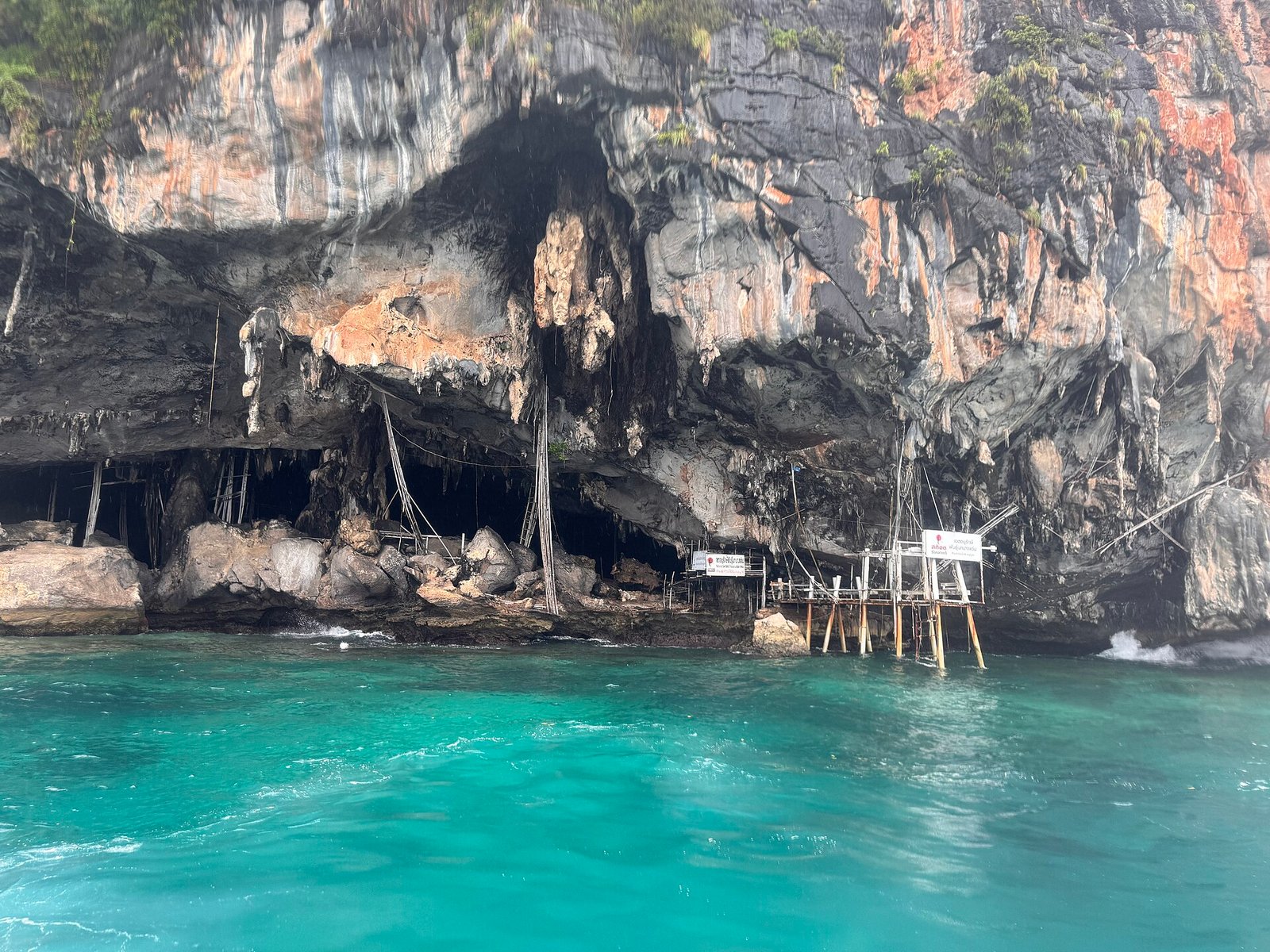 Viking Cave on Phi Phi Leh island in Thailand